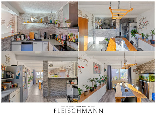 Küche - Viel Platz auf 4 Etagen mit Potenzial - Sanierungsbedürftiges Einfamilienhaus in Suhl-Dietzhausen