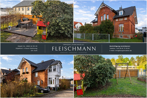 Außenansichten - 4 Zimmer Erdgeschoßwohnung in Suhl