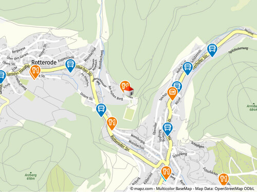 Geolyzer Kartenausschnitt - 