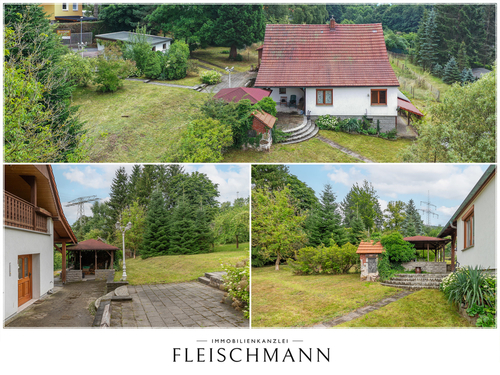 Gesamtansicht Wohnhaus - Bauernhaus, Landhaus mit 140,00 m² in Suhl zum Kaufen