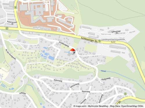 Geolyzer Kartenausschnitt - 