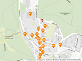 Lage der Gewerberäume in Oberhof - 