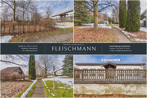 Außenaufnahmen - Ein Ort mit Geschichte wartet auf Ihre Ideen: Das Restaurant „Erdbeere“