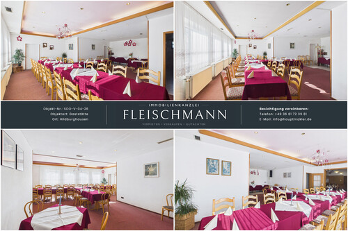 Blick in den Gastraum - 