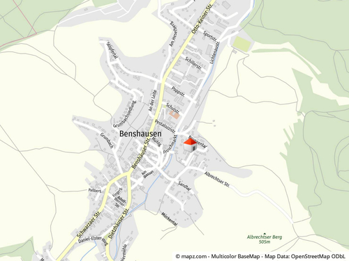 Geolyzer Kartenausschnitt - 