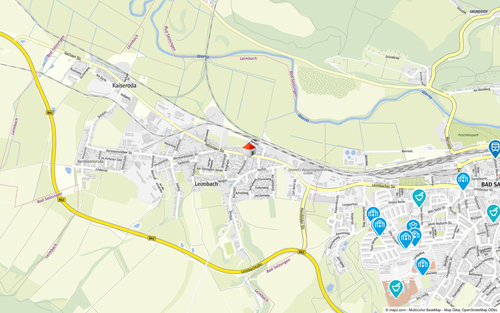 Geolyzer Kartenausschnitt - 