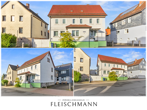Außenansichten - Historisches ZFH in Viernau: Modernisiert, energieeffizient und sofort bezugsfertig