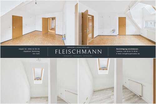 Küche/Arbeitszimmer - Maisonettenwohnung mit 91,00 m&sup2; in Suhl zur Miete