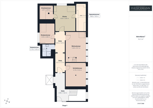 untere Wohnebene (3.OG) - 