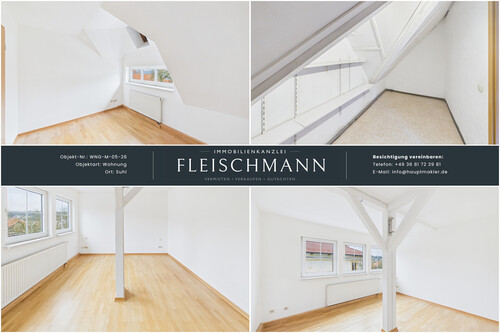 Schlafzimmer/Abstellraum - 5.5 Zimmer Maisonettenwohnung in Suhl