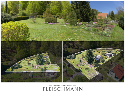 Luftaufnahmen - Freizeitgrundstück in Zella-Mehlis