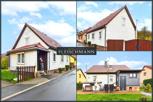 01-Titelbild (Aussen) - Charmantes Zuhause in Zella-Mehlis – modern, gemütlich & mit sonnigem Gartenparadies