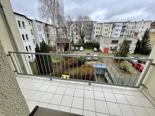 Balkon - 2 Zimmer Etagenwohnung in Gera