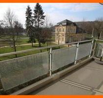 Traumlage am Küchengarten! Schöne 1-Raum-Whg. mit EBK, Balkon und Aufzug in Gera-Untermhaus