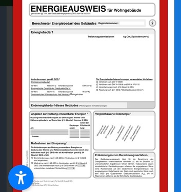 Energieausweis - 