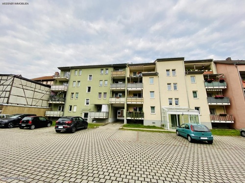 Ansicht hinten - 3 Zimmer Etagenwohnung zur Miete in Weida