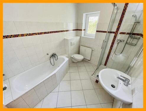 Bad - Familien willkommen! 4 R.-Wohnung mit West-Balkon, Wanne, Dusche und Hausgarten in Gera-Debschwitz!