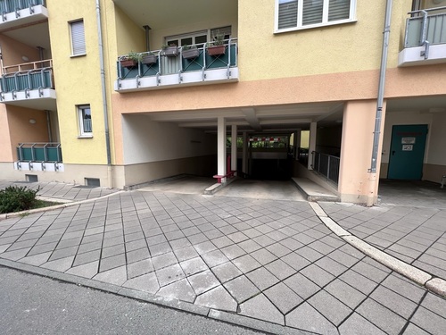 Ansicht Zufahrt Tiefgarage - Tiefgaragenstellplatz in Gera zur Miete