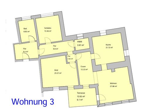 Grundriß WE03 - 