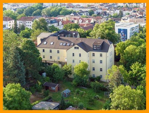 Ansicht - attraktive Kapitalanlage - vermietete 4-Raum-Wohnung im Grünen mit Balkon und Stellplatz