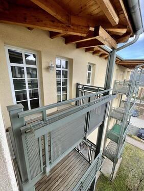 Balkon - 1 Zimmer Dachgeschoßwohnung zur Miete in Gera