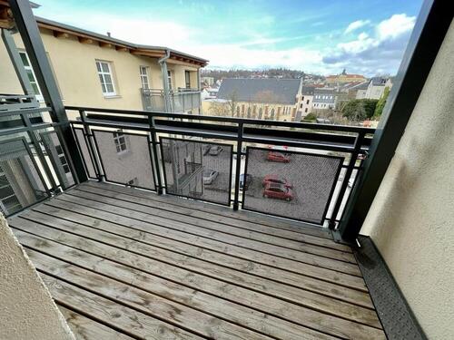 Balkon - 2 Zimmer Dachgeschoßwohnung in Gera