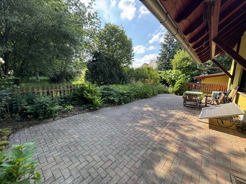 Ansicht Terrasse - 5 Zimmer Einfamilienhaus zum Kaufen in Hilbersdorf