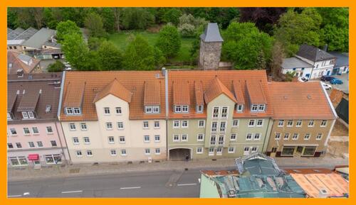 Anicht - Idyllisch wohnen im Zentrum von Weida! Gemütliche 1 Raum Wohnung mit Dusche.