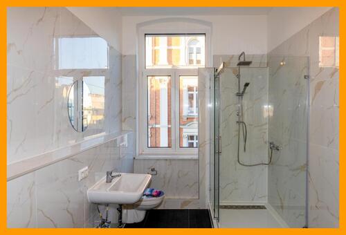 Bad - Elegante 4-Raum-Wohnung mit ca. 127 m² im Gründerzeitbau – begehrte Lage!