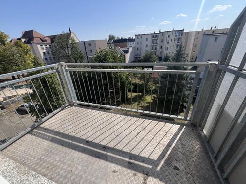 Balkon - 3 Zimmer Etagenwohnung in Gera