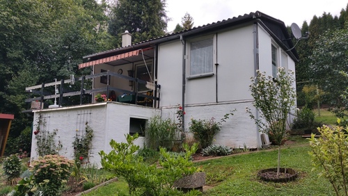 Ansicht - Pachtgarten mit Bungalow und Nebengelass in Ronneburgs Neuer Landschaft