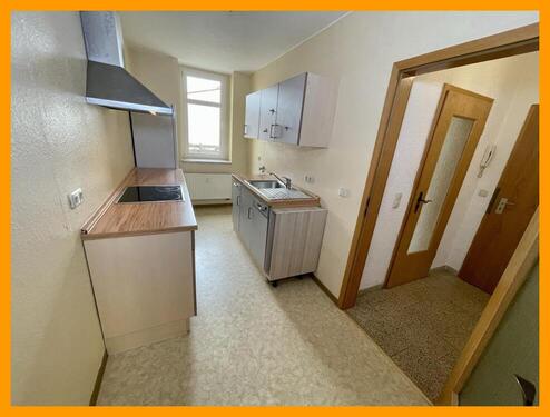 Küche - 1 Raum-EG-Wohnung mit Küchenzeile im Geraer Ostviertel!