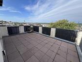 Terrasse - Dachterrasse, Kamin und Fußbodenheizung! Außergewöhnliche 4 Zimmer Wohnung in ruhiger Innenstadtlage!