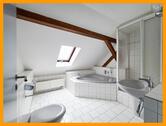 Bad - Schöne 3 Raum-Dachgeschoss Whg. mit Eckbadewanne
