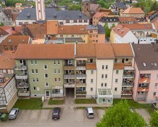 Barrierefreies Wohnen mit Aufzug im Zentrum von Weida! 3-Raum-Wohnung mit Balkon!