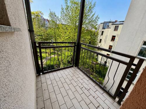 Balkon - 2 Zimmer Etagenwohnung in Gera
