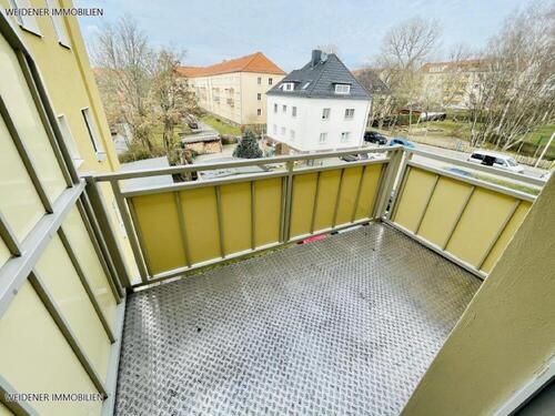 Balkon - 3 Zimmer Etagenwohnung in Gera