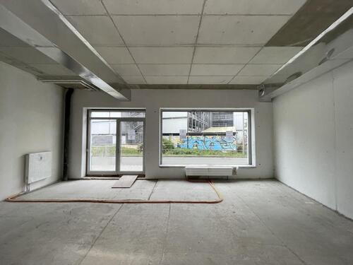 Blick aus Laden - 