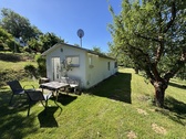 Ansicht - Eigentumsgarten mit Bungalow und Nebengebäude in Gera-Zschippern