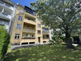 Ansicht - Tierparkseite! Sanierte 3 Raum Whg. mit Balkon & Dusche in Debschwitz!