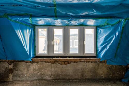 Rohbau hinten - 