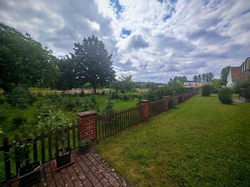 Rückseite Haus mit Grünblick - Mehrfamilienhaus, Wohnhaus mit 714,00 m² in Ostritz zum Kaufen