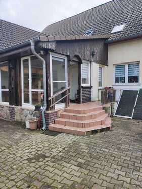Hauseingang_mit_Keller - 10 Zimmer Bauernhaus, Landhaus zum Kaufen in Hohenselchow