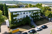 Frontansicht - Vermietetes Bürogebäude im Gewerbepark Bingen-Ost