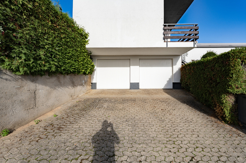 Einfahrt Doppelgarage - Einfamilienhaus mit 150,67 m² in Bingen am Rhein zum Kaufen