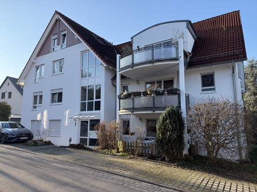Aussenansicht - ' Attraktive 4-Zi.- Maisonettewohnung mit Balkon in ruhiger Wohnlage'