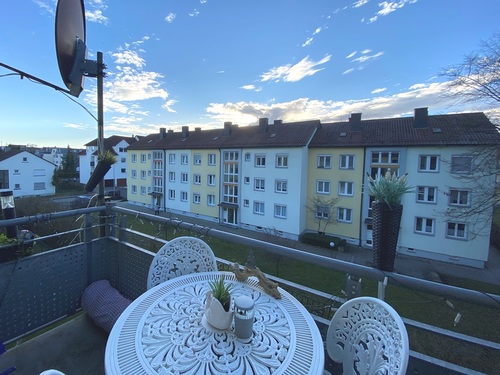 Balkon - 'Sichere Mieteinnahmen in zentraler Lage von Senden - 2,5-Zi.-OG-ETW'