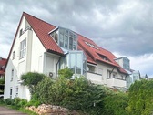 Ansicht Südost - 2-Zi.-EG-ETW mit großer Südterrasse in Stuttgart Stammheim