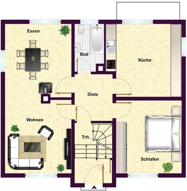 Erdgeschoss Internet - 