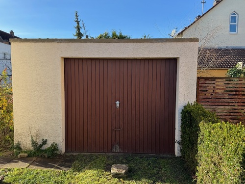 Überbreite Garage - 